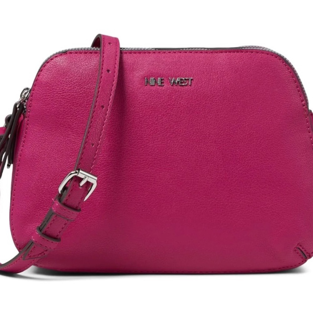 Nine West Brie Mini Dome Bag, Berry color